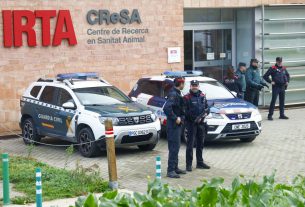 Mossos d’Esquadra i Guàrdia Civil escorcollen l’IRTA CReSA en la investigació sobre l’origen del brot de pesta porcina africana