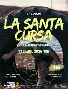 La Festa d’Estiu i la Santa Cursa faran vibrar Santa Llogaia d’Àlguema