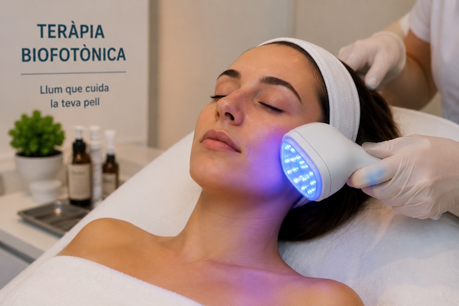 Teràpia biofotònica: tractament amb llum per a diferents alteracions de la pell