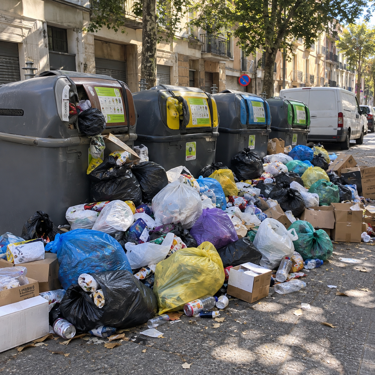 Daniel Ruiz exigeix a l’Ajuntament actuar amb els contenidors conflictius