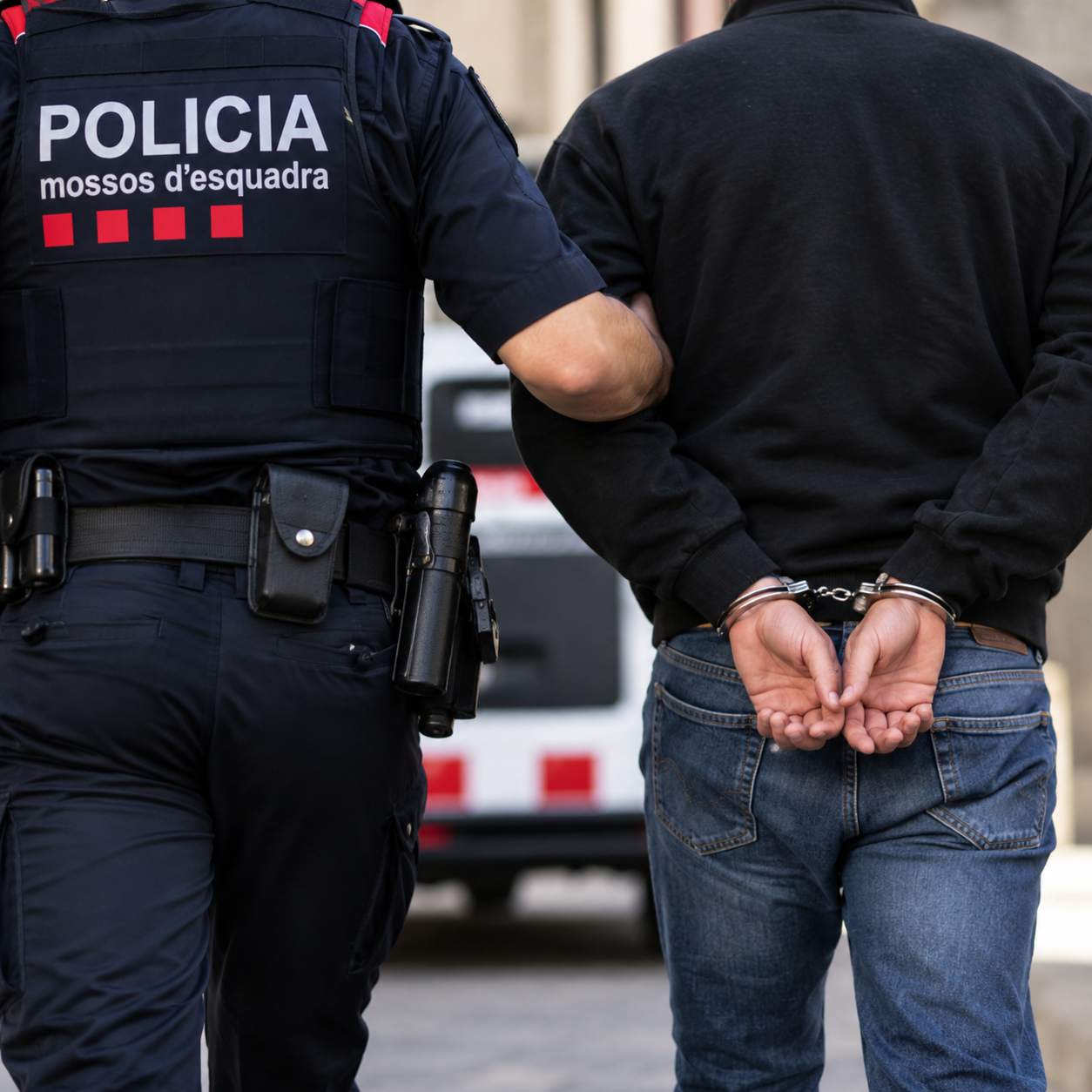 Detingut nou vegades en un mes per robatoris a Girona