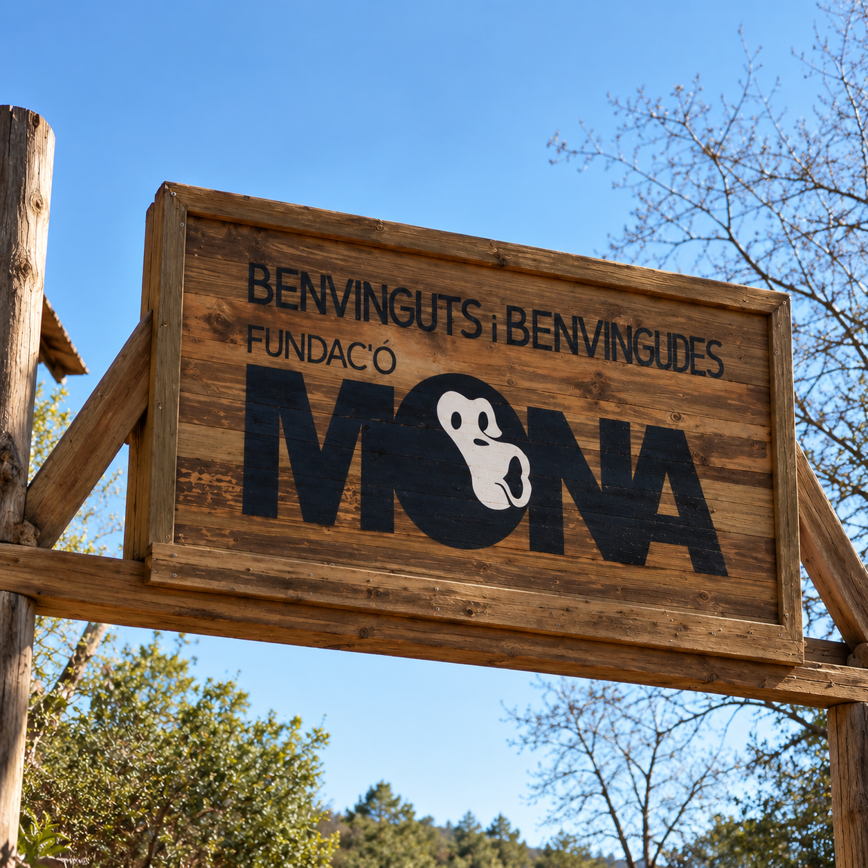 Així és MONA, el refugi en Girona que dona una nova vida als primats